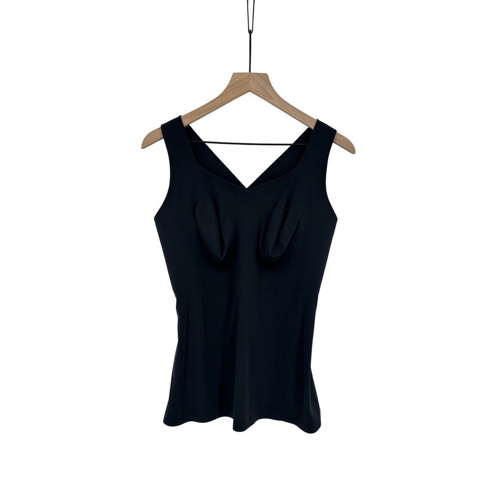 Evelyn Bobbie The Smoothing Cami Womens 2XL Black Wireless Compression Bra Tank - Picture 3 of 9